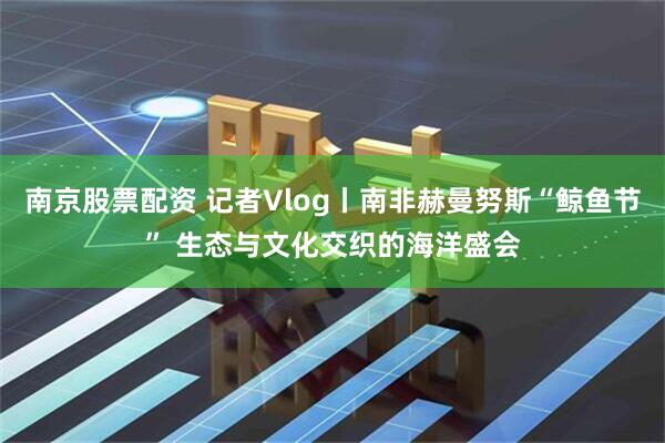 南京股票配资 记者Vlog丨南非赫曼努斯“鲸鱼节” 生态与文化交织的海洋盛会
